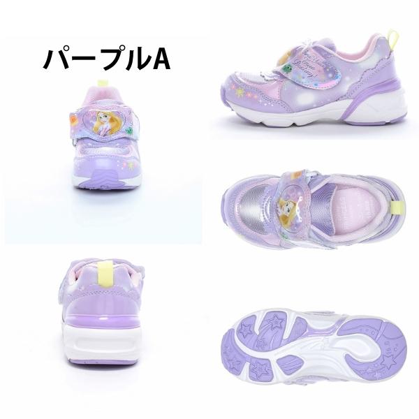 Disney（ディズニー） ムーンスター プリンセス 光る靴 LED キッズ