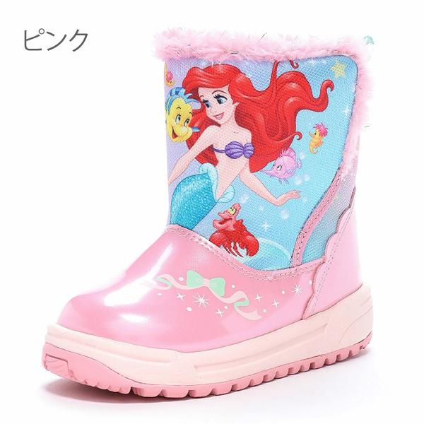 Disney（ディズニー） スノーブーツ キッズ 防水 ベビー 女の子