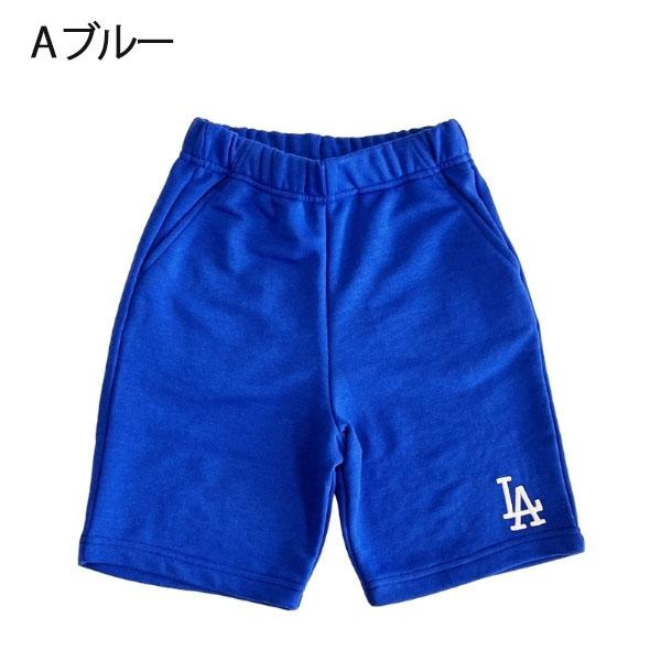 ★新品 MLB マイアミ・マーリンズ　ハーフパンツ　バスパン　メジャーリーグ MLB ハーフパンツ キッズ ドジャース 服 ヤンキース メジャーリーグ