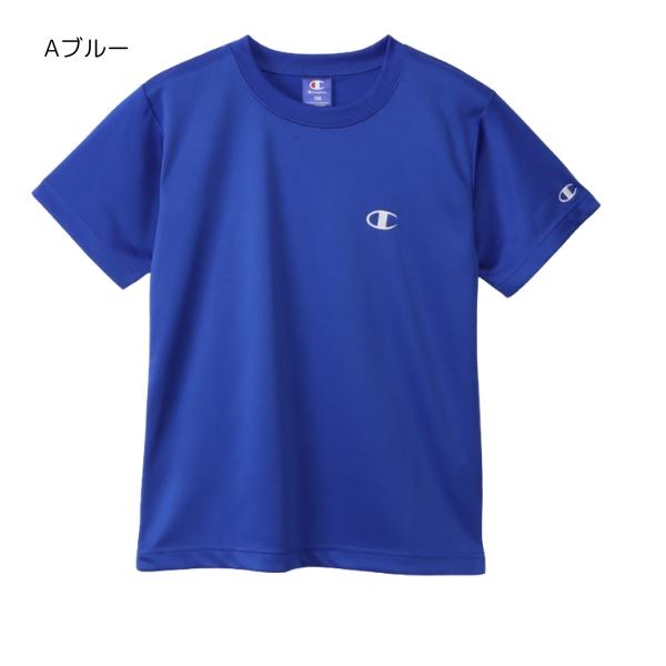 Champion チャンピオン メッシュ 吸水速乾Tシャツ キッズ