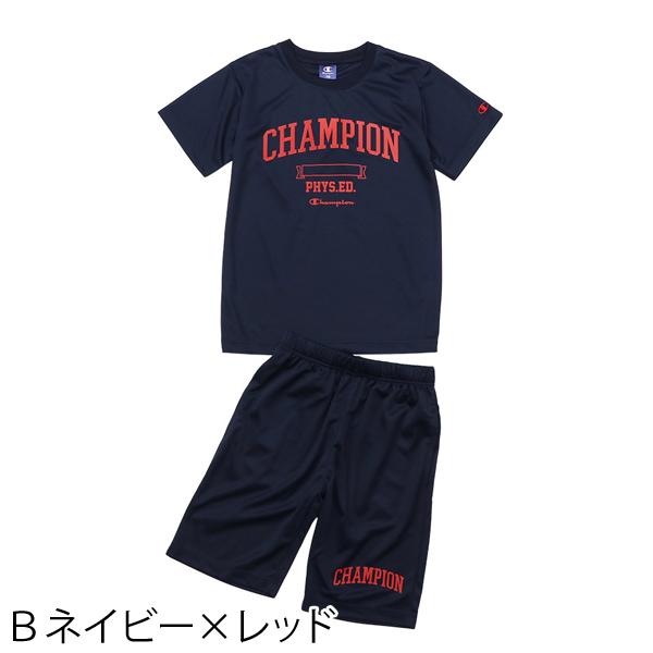 【30%OFF】チャンピオン メッシュ 吸水速乾 上下セット Ｔシャツ ハーフパンツ キッズ 男の子 子供服 半袖Ｔシャツ Champion トップス ●｜naturalstyle-yh｜22