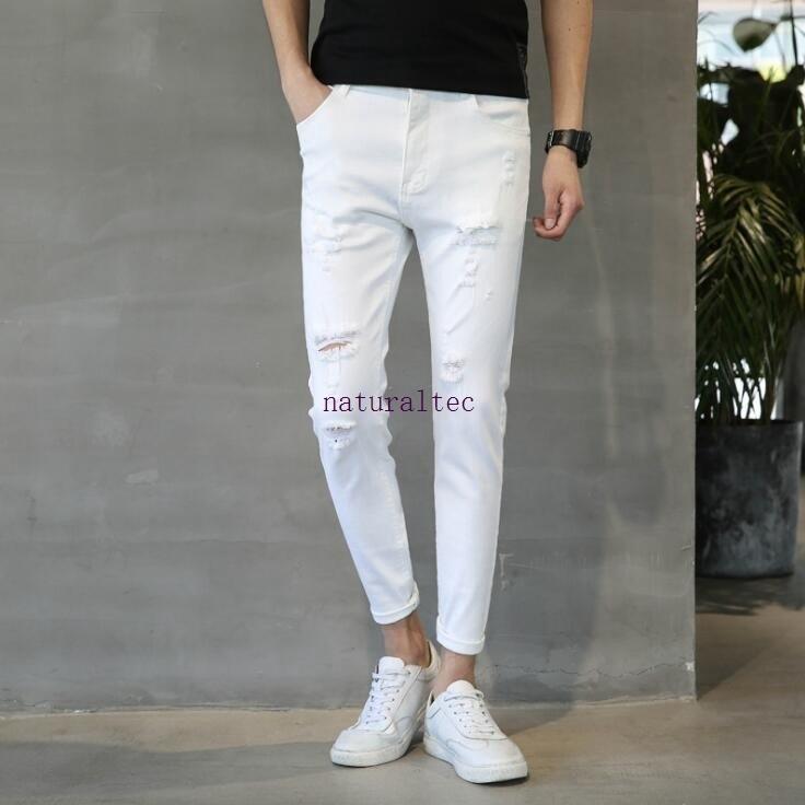 ジーンズ メンズ デニム スキニー 美脚パンツ テーパード ボトムス スリム スキニージーンズ スリム 白 ジーンズ テーパード ダメージジーンズ Natba2 ナチュラルテック 通販 Yahoo ショッピング