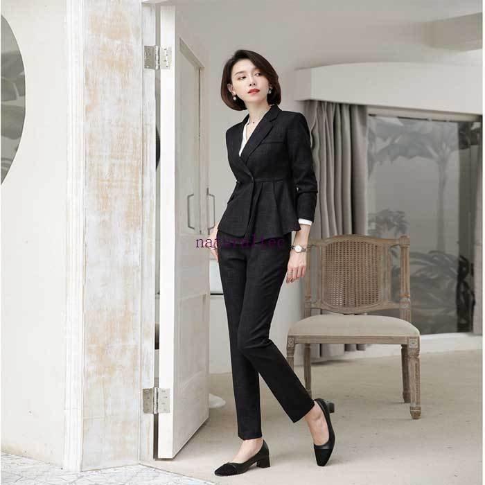 スーツセット レディース リクルートスーツ ジャケット シャツ スカート パンツ ビジネススーツ 就活 通勤 女性用 フォーマル フレア 仕事 定番 着痩せ おしゃれ Natfa46 ナチュラルテック 通販 Yahoo ショッピング
