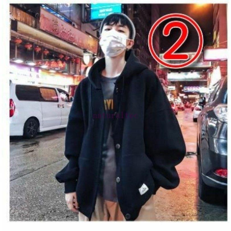 パーカー メンズ 長袖 ブルゾン 高校生 中学生 10代 代 冬 秋 春 大きいサイズ ジャケット アウター 韓国 ファッション 黒 ブラック 3100 Natc4db ナチュラルテック 通販 Yahoo ショッピング