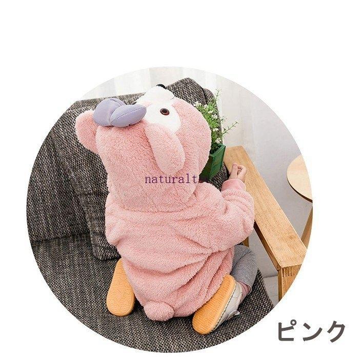 ファッション ベビー 着ぐるみ キッズ コスチューム ダッフィー 動物着ぐるみ ジャケット 赤ちゃん子供コート カバーオール 防寒着 モコモコ
