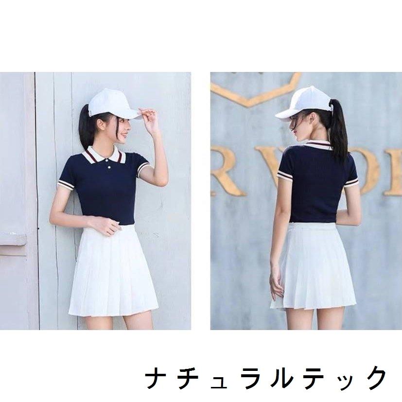 ゴルフウェア レディース ゴルフ ポロシャツ ワンポイント トップス カットソー アンダーウェア 夏 かわいい ゴルフ女子 テニス テニスウェア アウトドア ス Natqeab ナチュラルテック 通販 Yahoo ショッピング