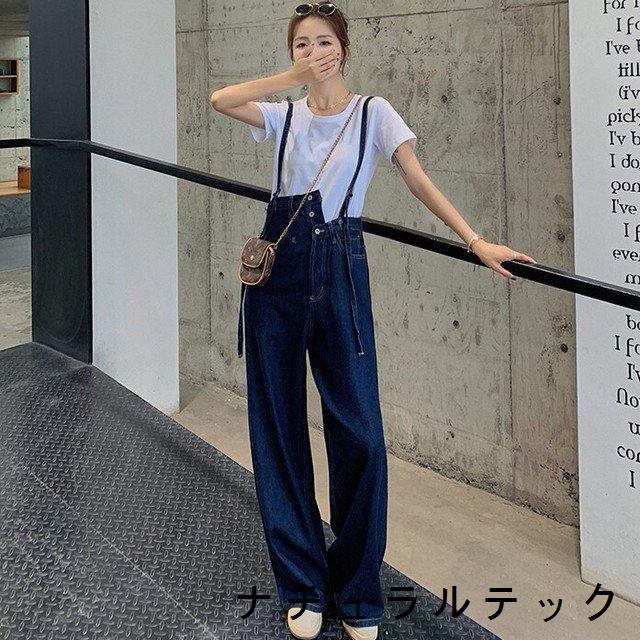 サロペット 代 30代 40代 50代 デニム コーデ デニムパンツ レディース ファッション 女性 カジュアル 春 夏服 秋 アシンメトリーデニム 春夏秋 Natqf6d ナチュラルテック 通販 Yahoo ショッピング
