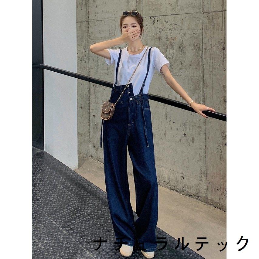 サロペット 代 30代 40代 50代 デニム コーデ デニムパンツ レディース ファッション 女性 カジュアル 春 夏服 秋 アシンメトリーデニム 春夏秋 Natqf6d ナチュラルテック 通販 Yahoo ショッピング