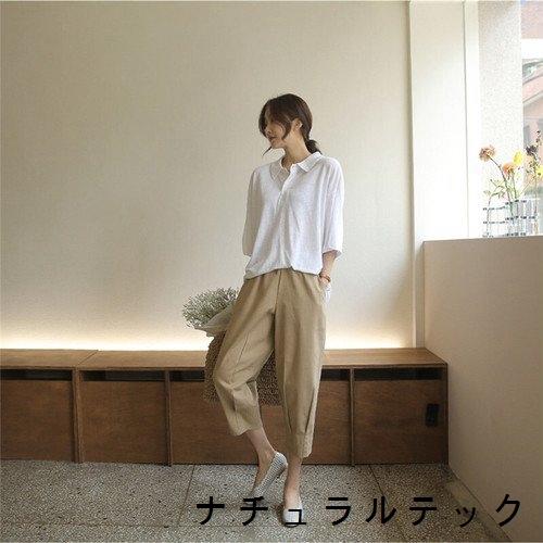 代 30代 40代 50代 レディース ファッション 女性 カジュアル 春 夏服 テーパードパンツ アンクル丈 ハイウエスト ウエストゴム 大人 カジュアル Natqf398 ナチュラルテック 通販 Yahoo ショッピング