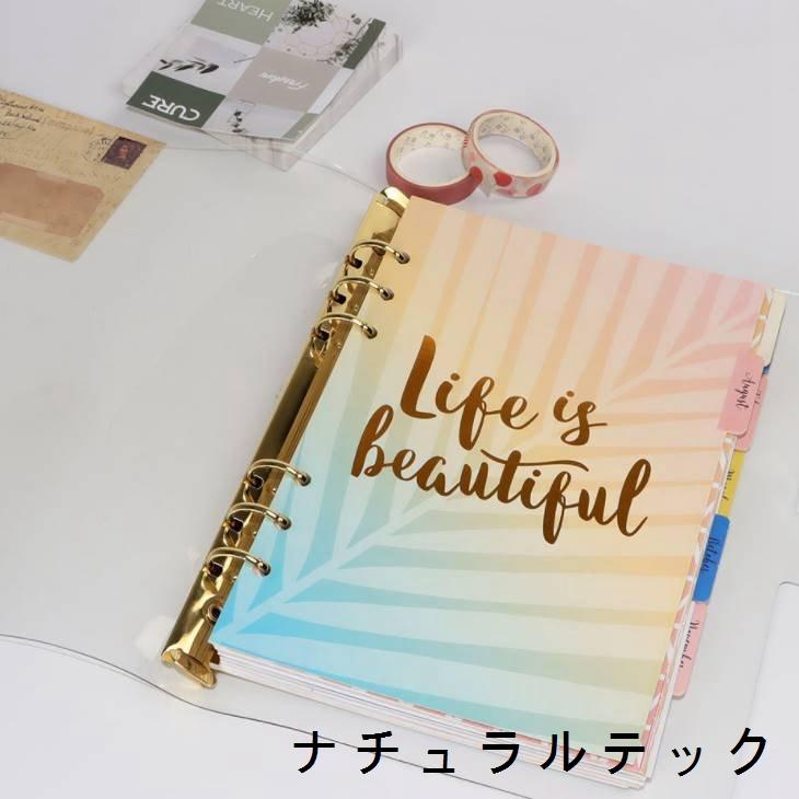 バインダー A6 A5 ゴールド 選べるサイズ リングファイル ファイル ルーズリーフ かわいい おしゃれ きれい 韓国 文房具 韓国風 ふせん フセン ステーショナ Natqc1fa ナチュラルテック 通販 Yahoo ショッピング