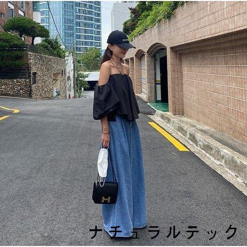 ワイドパンツルック 代 30代 40代 50代 レディース ファッション ワイドパンツ デニム デニムパンツ 女性 カジュアル 春 夏服 秋 ハイウエスト Natqc9c1 ナチュラルテック 通販 Yahoo ショッピング