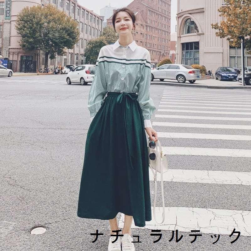 新発売の 30代 代 ドッキングワンピース ファッション レディース シャツワンピース 40代 切替 ドッキングシャツワンピース 秋 春 女性 ワンピース 50代 ワンピース サイズ Xl Www We Job Com