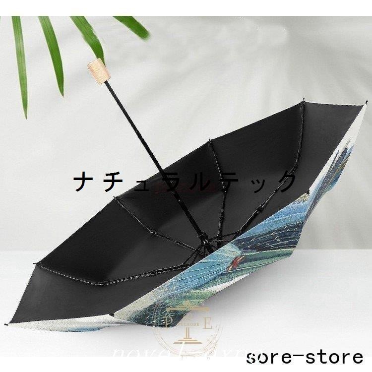 折りたたみ傘 レディース メンズ 日傘 雨傘 晴雨兼用傘 折り畳み プリント 折りたたみ傘 3つ折 オシャレ 可愛い 手動 8本骨 Uvカット 紫外線対策 おしゃれ Ydt6iymtdb 財布 帽子 ファッション小物 Dabalash Cl