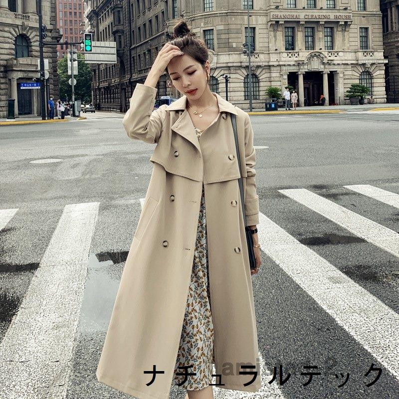 トレンチコート レディース スプリングコート 春コート ロングコート アウター ベルト付き 春物 秋 冬 30代40代 50代 大きいサイズ おしゃれ ゆったり 通勤 22 Natxq3041c4ee ナチュラルテック 通販 Yahoo ショッピング