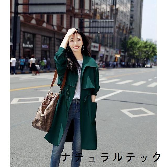 トレンチコート 秋物 レディース 40代 ロングコート 春 秋 スプリングコート 秋コート ライトアウター 大きいサイズ 秋服 春物 韓国風 アウター 30代 40代 50代 Natxqd1 ナチュラルテック 通販 Yahoo ショッピング