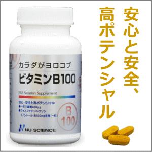 ニューサイエンス カラダがヨロコブ ビタミンB100 60粒入｜naturara