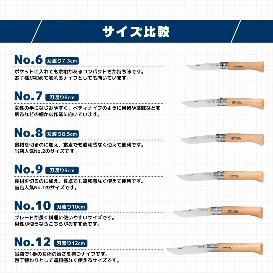 OPINEL（オピネル） ナイフ No.7 カーボン スチールナイフ 
