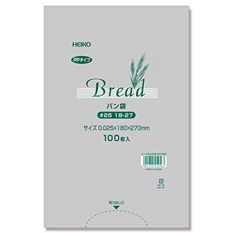 スペシャルセール ケース販売HEIKO PPパン袋 #30 16-65 006721557 1ケース(100枚×10袋 計1000枚)