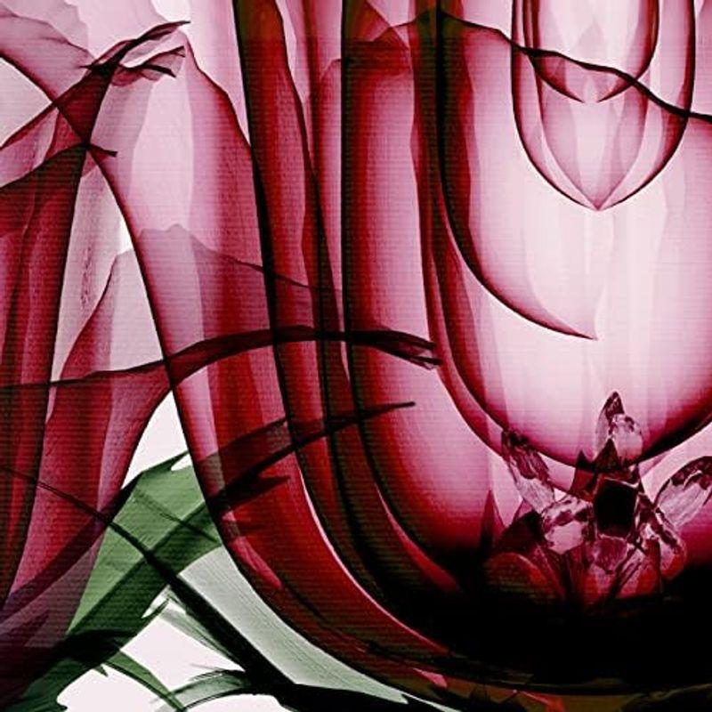 絵画「ピンク色のバラ」インテリア 絵 花 アートパネル 額入り(縦32cm x 横32cm)_5