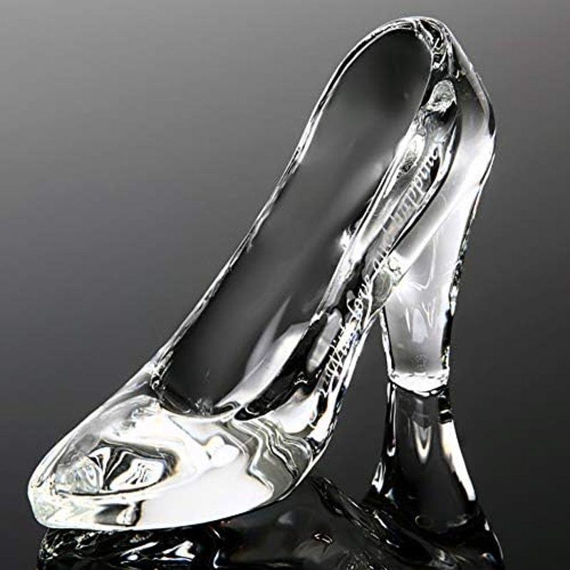TEATSIGHT ガラスの靴 透明 ガラス製 ハイヒール 彫刻 メッセージ入り （C-02）｜nature-stores｜04
