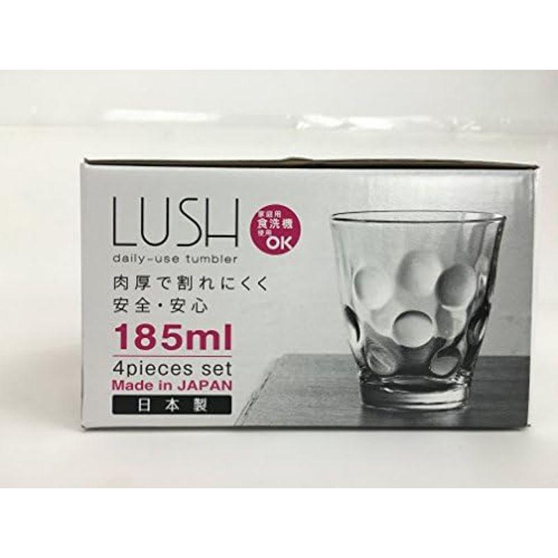 アデリア フリーカップ クリア 185ml ラッシュ タンブラーS 4客セット 食器洗浄機対応 日本製 S-6138｜nature-stores｜13