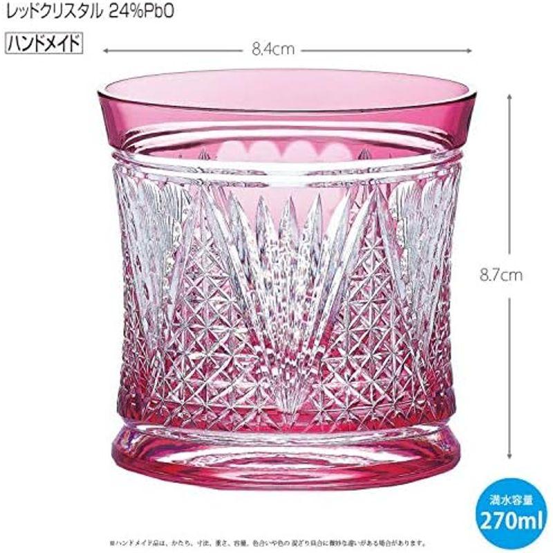東洋佐々木ガラス グラス 八千代切子 亀甲柄 グリーン 280ml 日本製 LS19590SCG-C681_2