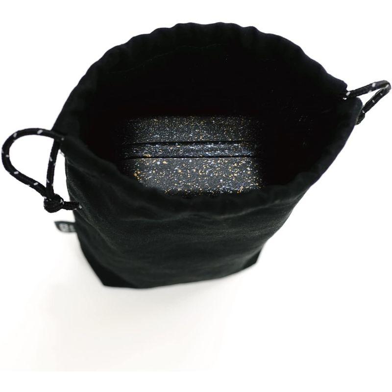 IMCO(イムコ) メスティン 収納袋 巾着 ケース 綿 スチームトレイ フライパン 収納 (ブラック)｜nature-stores｜02