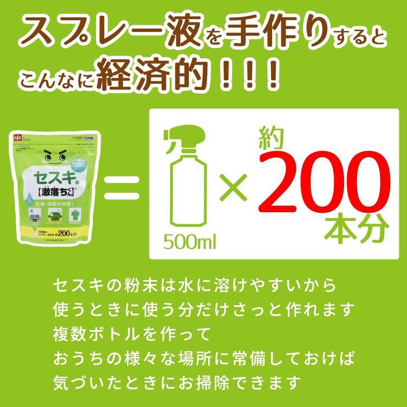 セスキの激落ちくん 粉末タイプ 1kg (セスキ炭酸ソーダ)｜nature-stores｜07