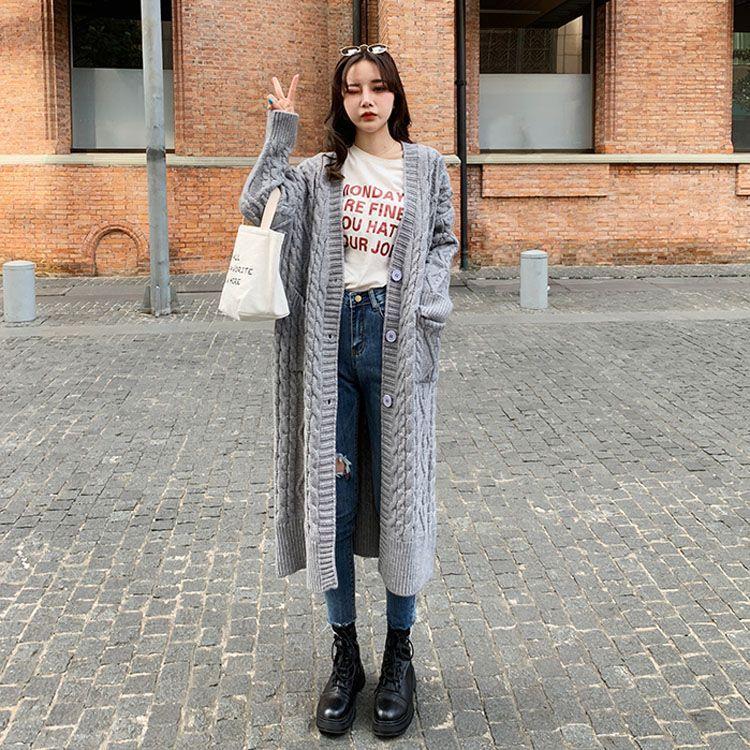 編み ニットカーディガン カーディガン カーデ ロングカーディガン ロングカーデ ロング丈 オフィス 羽織り 無地 秋 冬 ニット レディース 代 30代 40代 4年保証