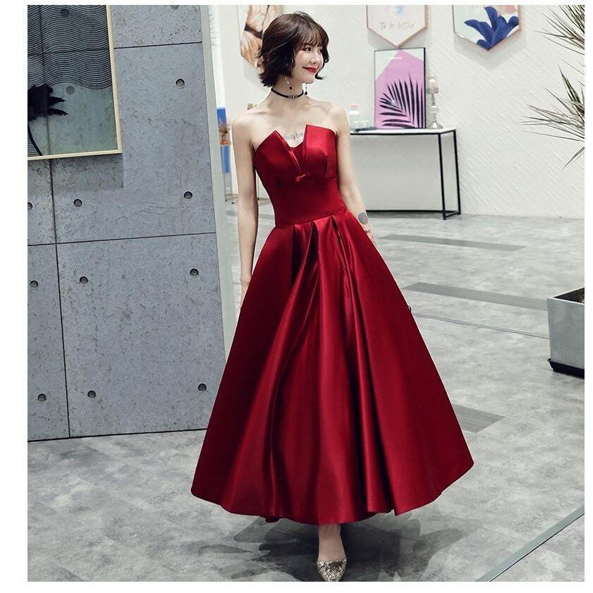 お気にいる ウエディングドレス パーティードレス 結婚式ワンピース ミモレ丈ドレス 30代40代 高級感 お呼ばれ 食事会 二次会 披露宴 卒業式 成人式 謝恩会 コンビニ受取対応商品 Istx Edu Ec