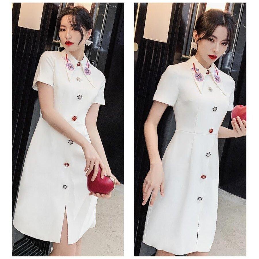 ブランドおしゃれ ウエディングドレス パーティードレス 高級感 ミモレ丈ドレス 結婚式ワンピース 代30代 40代 Aラインドレス 誕生日 お呼ばれドレス 卒業式 成人式 披露宴 残りわずか Esg Football Net