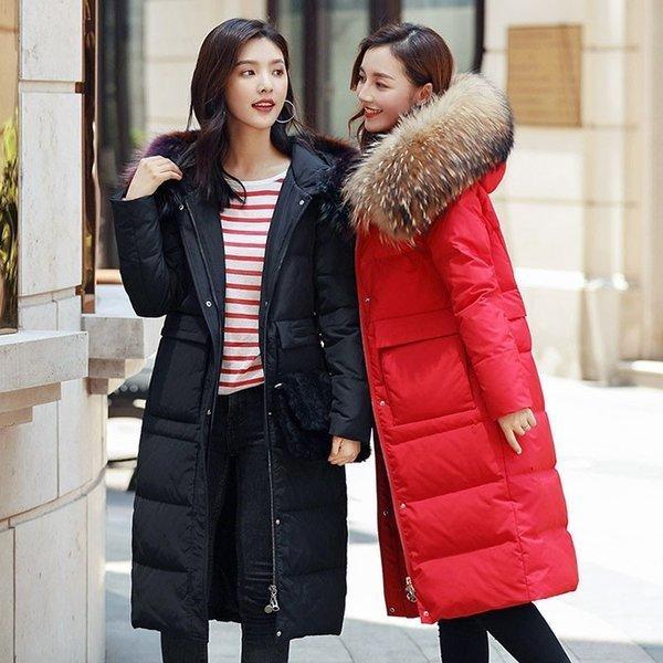 日本販売済み ダウンコート レディース ダウンコート Silksdy Aライン 軽い ダウンジャケット 大きいサイズ レディース 上品 ラクーンファー 送料無 お買得大 Pnlp Sn