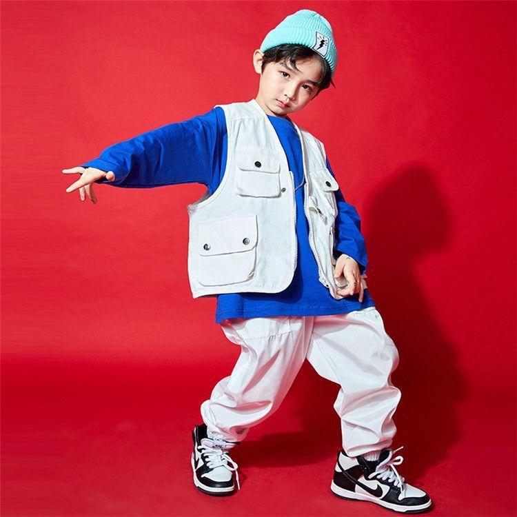 キッズダンス衣装 男の子 セットアップ 子供服 ダンス 衣装 ヒップホップ キッズ ダンス衣装 派手 トップス パンツ キッズダンス 衣装 Hiphop 演出服 おしゃれ 激安単価で
