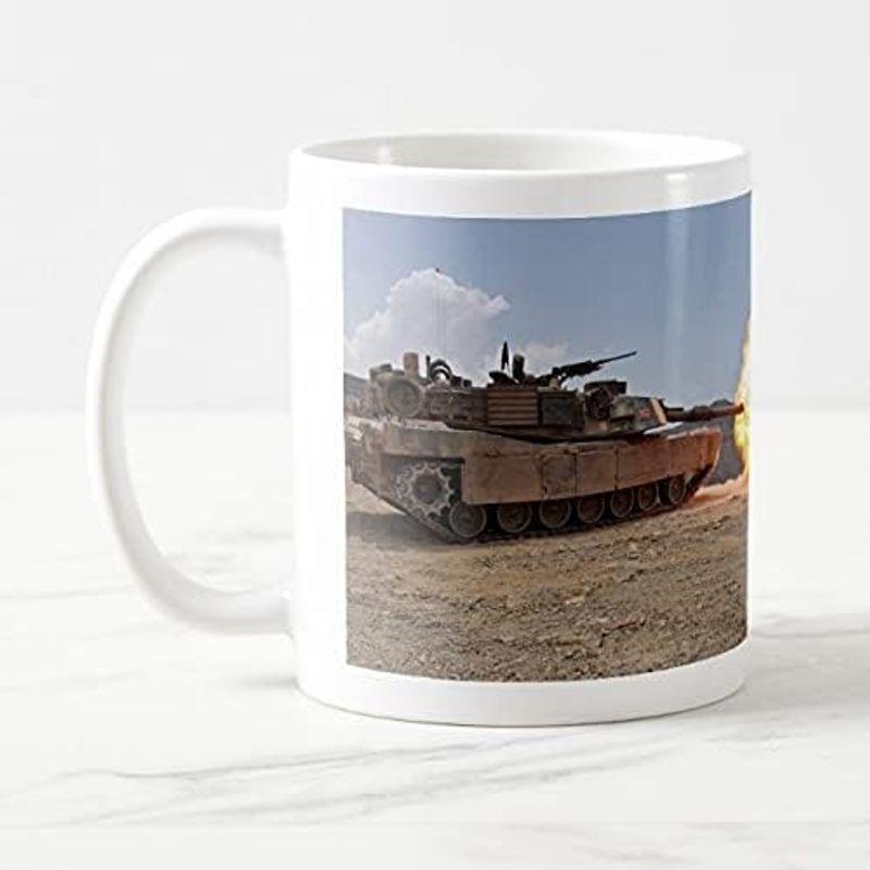マズルフラッシュを見せる戦車のマグカップ：フォトマグ（世界の戦車シリーズ）｜nature-yshop｜07