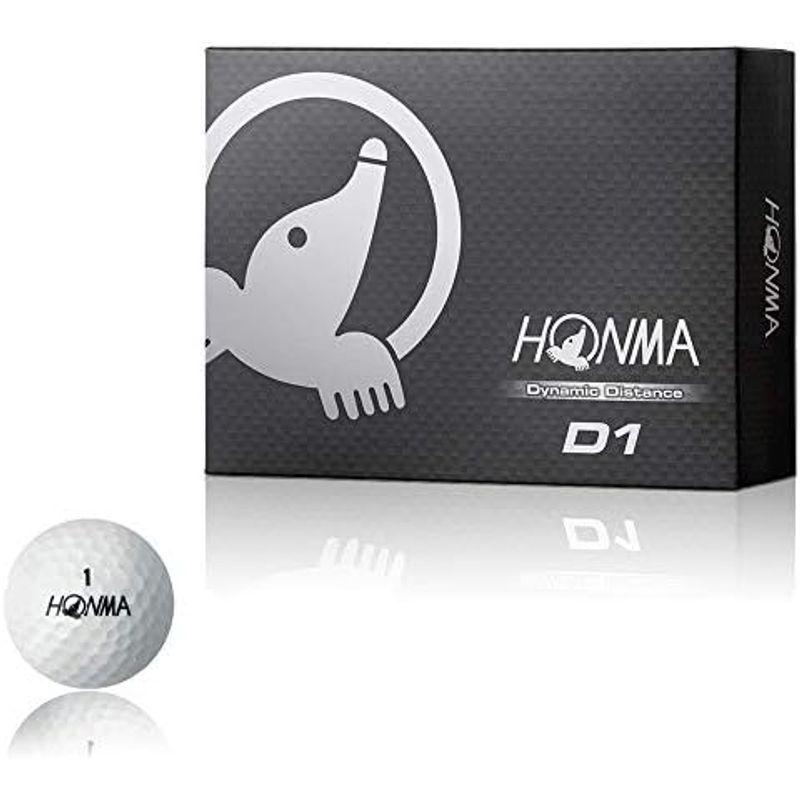 本間ゴルフ ゴルフボール D1 2ピース 1ダース(12個入り) ホワイト BT1601｜nature-yshop｜03