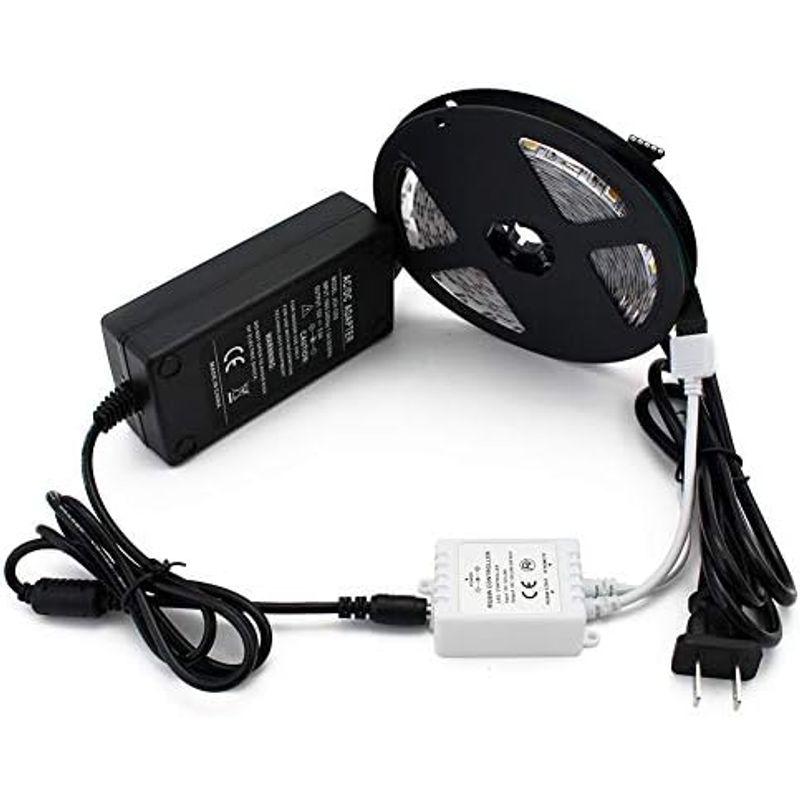 WOWOONE LEDテープライト12V USB LEDテープ5m /196.8in,RGB TVバックライトTVルーム用の5050照明44｜nature-yshop｜06