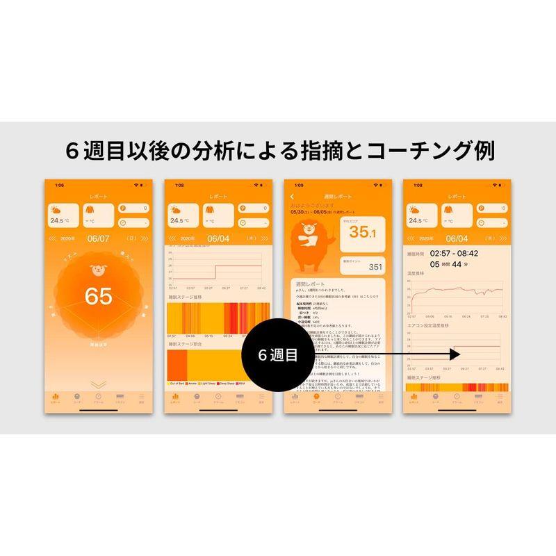 イー・スリーピー(eSleepy) 日本製睡眠計測ナイトウエア 長袖 襟付 前開きタイプ テンセル混 メンズ ネイビー サイズL｜nature-yshop｜05