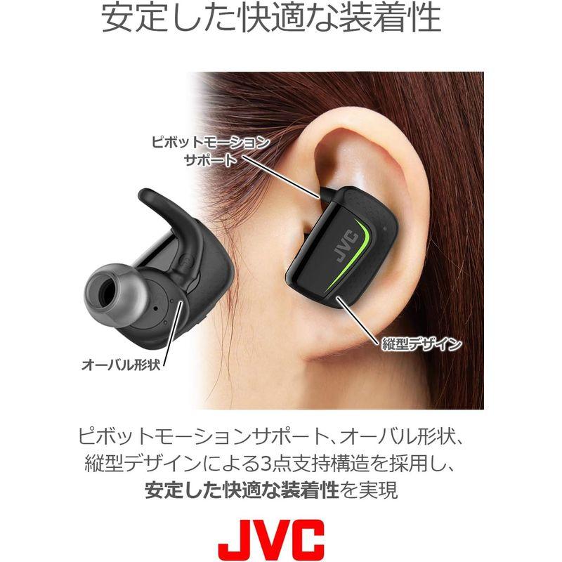 JVC HA-ET900BT 完全ワイヤレスイヤホン Bluetooth/防水(IPX5対応)/最大9時間再生 ブラック HA-ET900B｜nature-yshop｜02