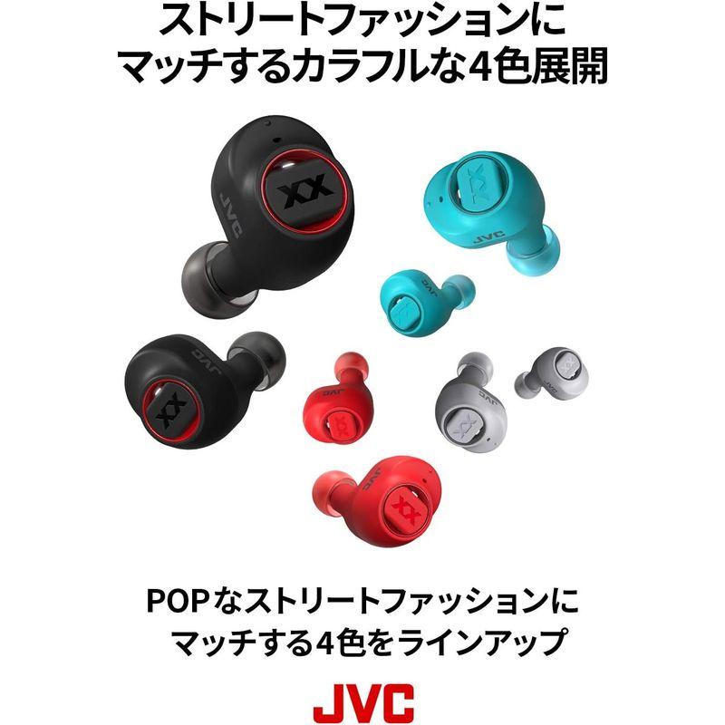 JVC HA-XC50T-B 完全ワイヤレスイヤホン XXシリーズ 本体質量5.6ｇ小型軽量ボディ 最大14時間再生 防水・防塵・耐衝撃のタ｜nature-yshop｜04