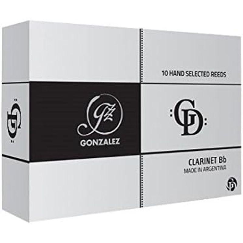 スペシャル価格 GONZALEZ GD B♭クラリネットリード ファイルドカット 2 1/2 10枚入り