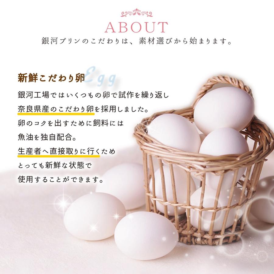 銀河プリン 5個セット 本州送料込 大山牛乳と奈良県産新鮮こだわり卵を使用したご当地ぷりん ギフト 御歳暮 |  | 10