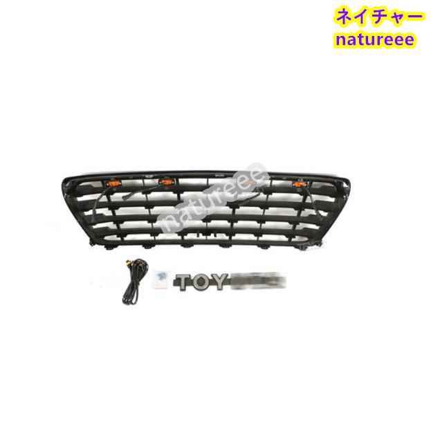 トヨタ ランドクルーザー フロントグリル LC200 LED付きランクル 200系