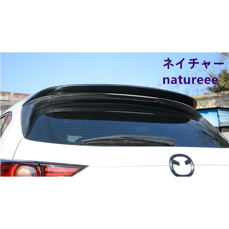マツダ CX-5 KF系 リアスポイラー ルーフウイング ブラック マツダ CX-5 KF系 専用 ルーフスポイラー リアウイング リア
