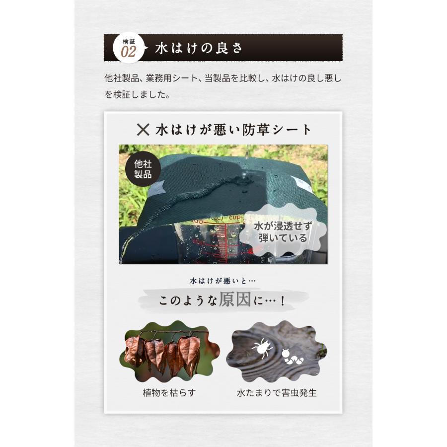 超高耐久 防草シート1mx10m 2枚入り 長期間敷き直し不要 不織布 超高耐久 防草シート1mx10m 2枚入り 長期間敷き直し不要 不織布