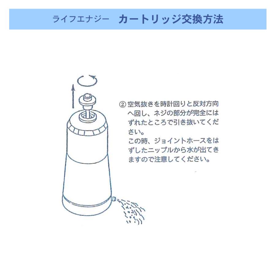ライフエナジー専用 交換用カートリッジ（パイライフ コスモバランス