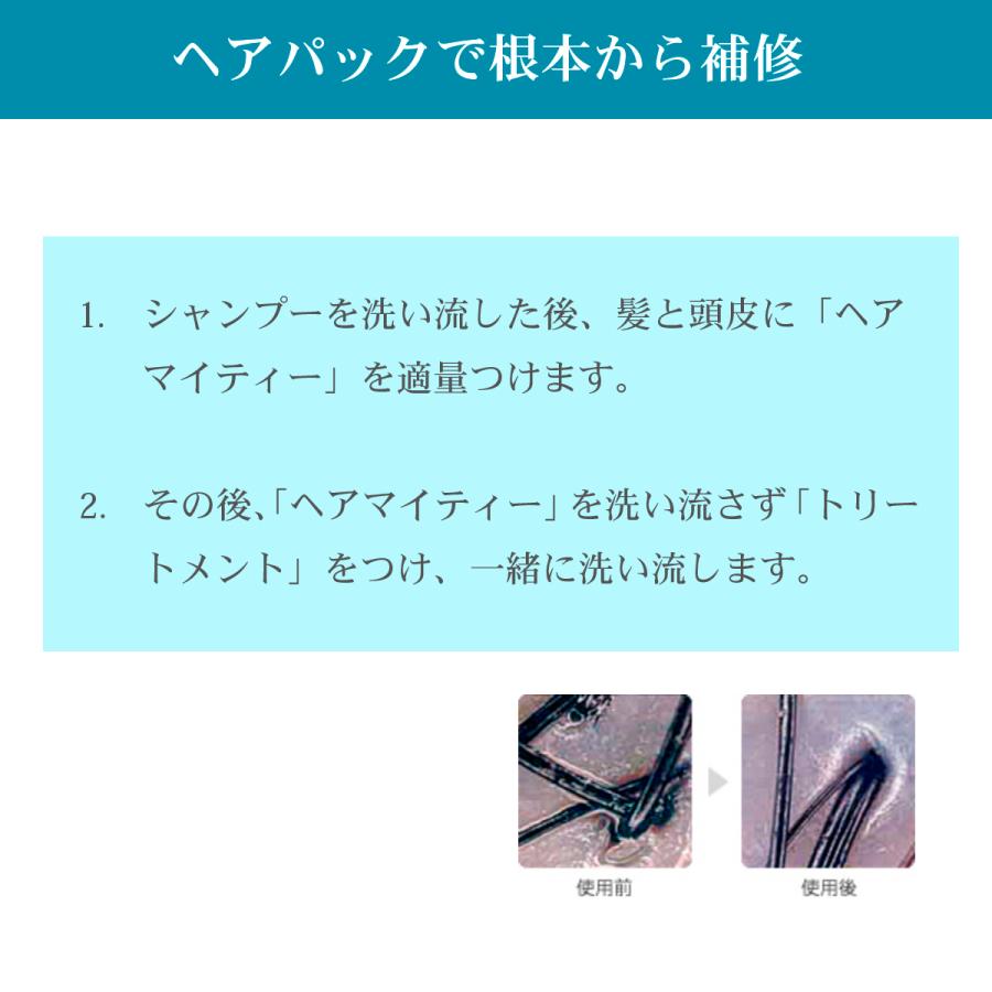 洗い流すヘアパック パイミクロ ヘアマイティー 1000ml IBE ダメージヘア 補修用 パイウォーター πウォーター アイビーイーテクノの画像