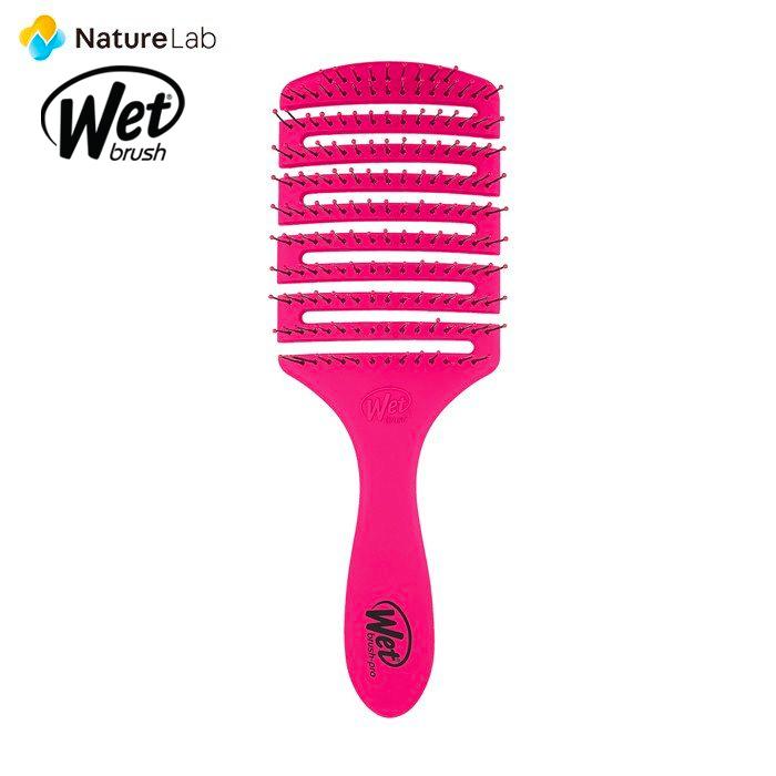 ヘアブラシ ウェットブラシ フレックスドライ パドル ピンク