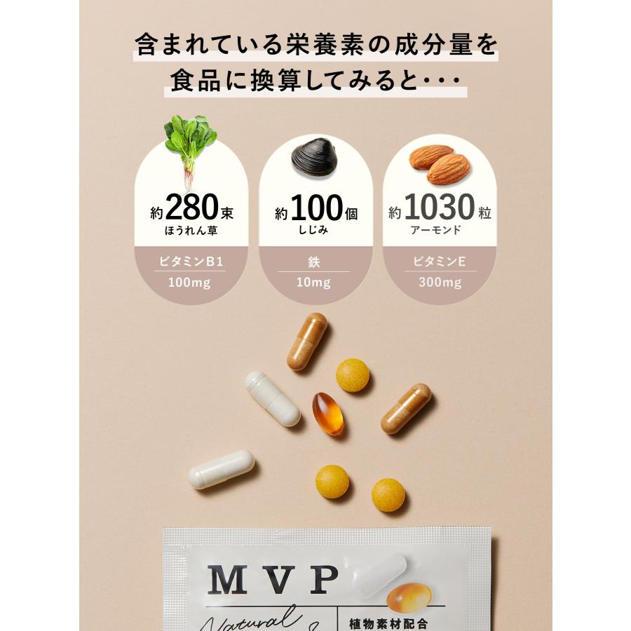 サプリメント【メール便 送料無料】MVP マルチビタミン・ミネラル