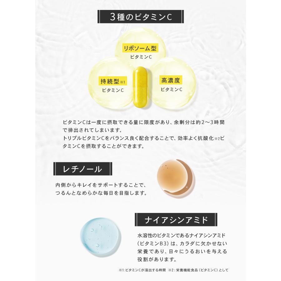サプリメント フィート+ VITAMIN C ドットケア【栄養機能食品