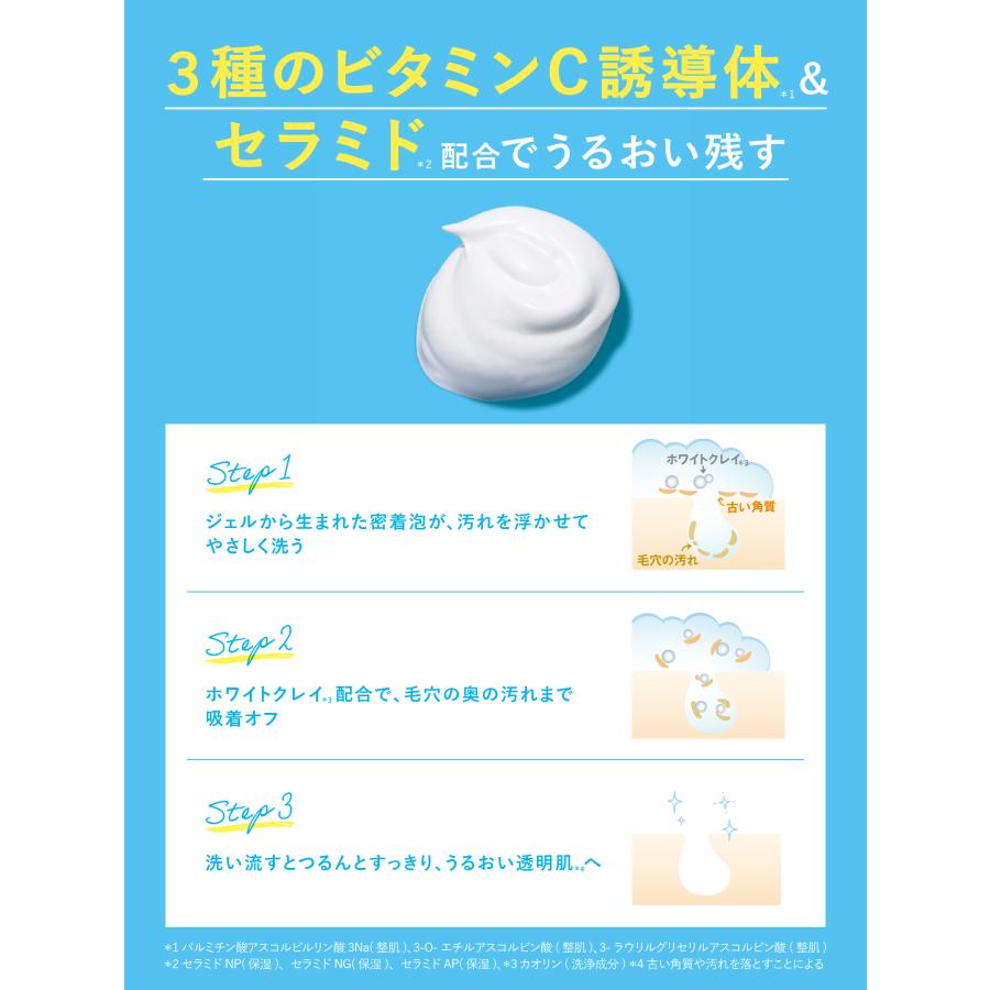 リッツ モイストC ジェル泡洗顔 リラックスハーブの香り 150ml | 洗顔 うるおい スキンケア 黒ずみ 毛穴 泡 フォーム 濃密 ホイップ泡 マッサージ 透明感 | LITS | 03